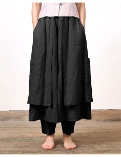 GONNA PANTALONE LINO "BAROCKA"