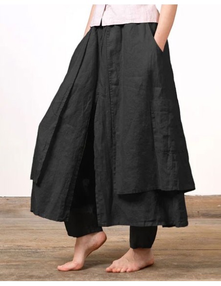 GONNA PANTALONE LINO "BAROCKA"