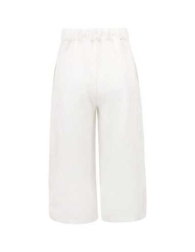 PANTA CULOTTE IN 100% LINO "KAI"