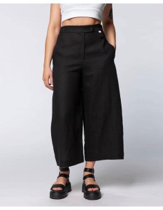 PANTA CULOTTE IN 100% LINO "KAI"
