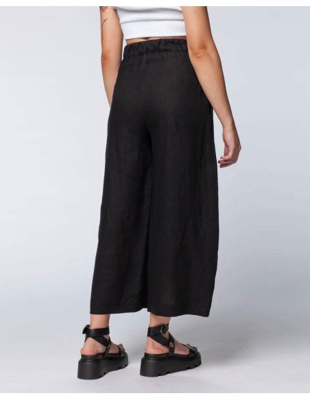 PANTA CULOTTE IN 100% LINO "KAI"