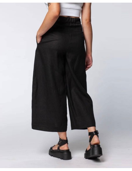 PANTA CULOTTE IN 100% LINO "KAI"