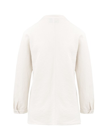 CAMICIA ALLA COREANA IN 100% LINO "MARION"