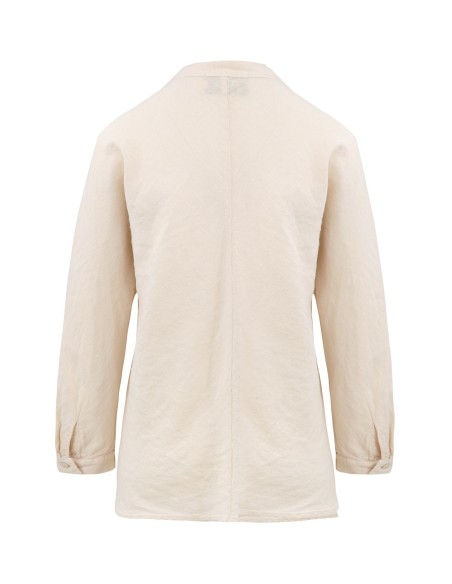 CAMICIA ALLA COREANA IN 100% LINO "MARION"