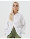 CAMICIA ALLA COREANA IN 100% LINO "MARION"