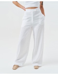 PANTALONE LUNGO IN 100% LINO "MYRA"