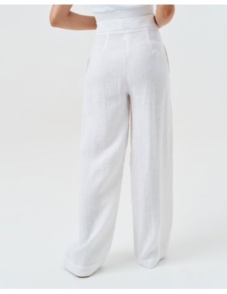 PANTALONE LUNGO IN 100% LINO "MYRA"