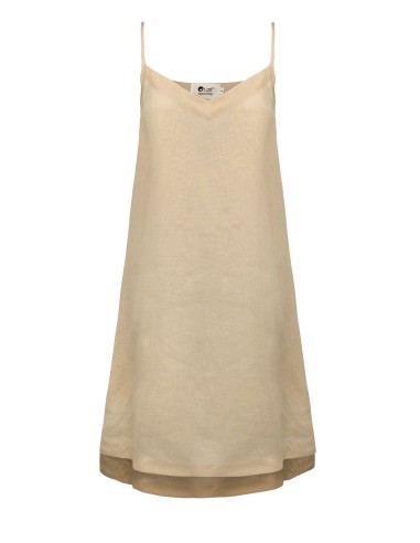 ABITO IN 100% LINO AMPIO CON SPALLINE SOTTILI "AUBREY"