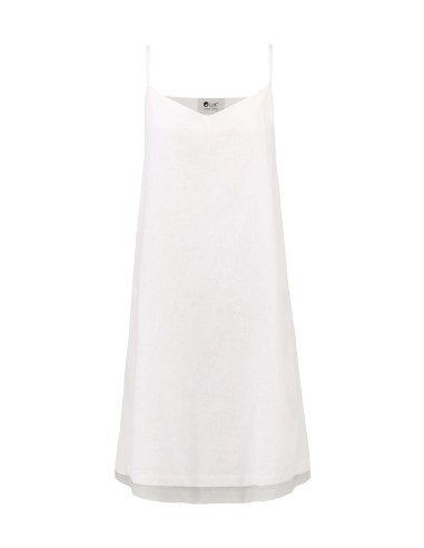 ABITO IN 100% LINO AMPIO CON SPALLINE SOTTILI "AUBREY"