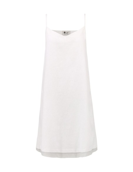 ABITO IN 100% LINO AMPIO CON SPALLINE SOTTILI "AUBREY"