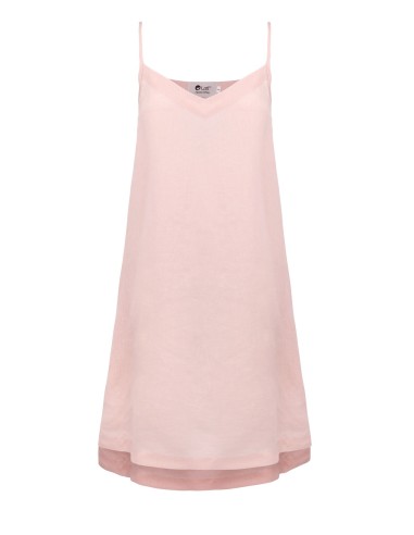 ABITO IN 100% LINO AMPIO CON SPALLINE SOTTILI "AUBREY"