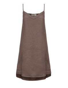 ABITO IN 100% LINO AMPIO CON SPALLINE SOTTILI "AUBREY"