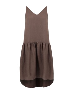 ABITO AMPIO E LUNGO IN 100% LINO  "ELIZA" 2
