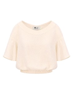 BLUSA IN 100% LINO A PALLONCINO "LAGOS" 2