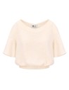 BLUSA IN 100% LINO A PALLONCINO "LAGOS"