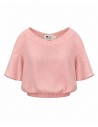 BLUSA IN 100% LINO A PALLONCINO "LAGOS"