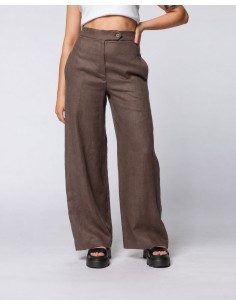 PANTALONE LUNGO IN 100% LINO "MYRA"
