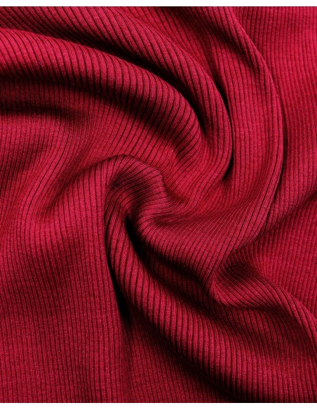 MAGLIA A MANICHE LUNGHE IN SETA-COTONE CON PIZZO