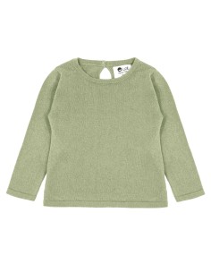 CASHMIRETTA BABY MANICA LUNGA IN SETA E CASHMERE . 2