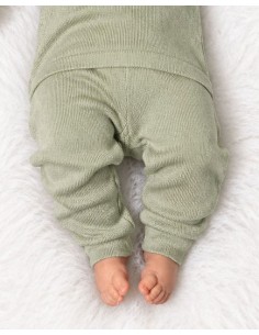 LEGGINGS CASHMIRETTI BABY IN SETA E CASHMERE