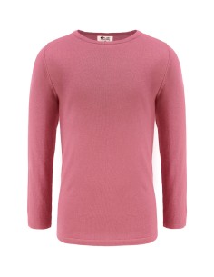 CASHMIRETTA KIDS MANICA LUNGA IN SETA E CASHMERE 2