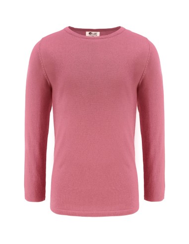CASHMIRETTA KIDS MANICA LUNGA IN SETA E CASHMERE