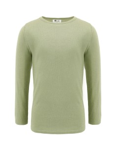 CASHMIRETTA KIDS MANICA LUNGA IN SETA E CASHMERE 2