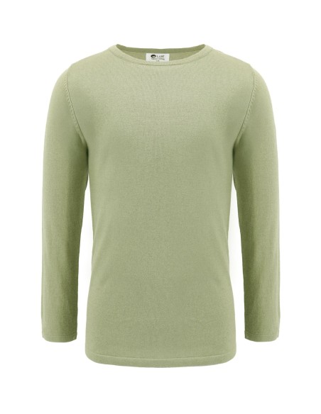 CASHMIRETTA KIDS MANICA LUNGA IN SETA E CASHMERE
