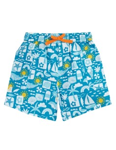 PANTALONCINO BIMBO IN COTONE BIOLOGICO "KAI"