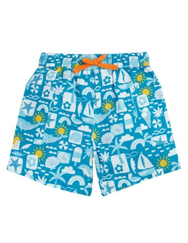 PANTALONCINO BIMBO IN COTONE BIOLOGICO "KAI"
