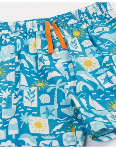PANTALONCINO BIMBO IN COTONE BIOLOGICO "KAI"