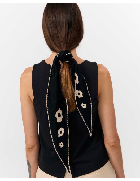 BANDANA IN LINO ED ECOVISCOSA "NERIS"
