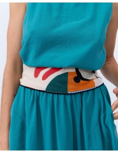 BANDANA IN ECOVISCOSA "NERIS" 2