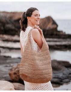 BORSA TOTE IN 100% RAFIA NATURALE "BODO" 2
