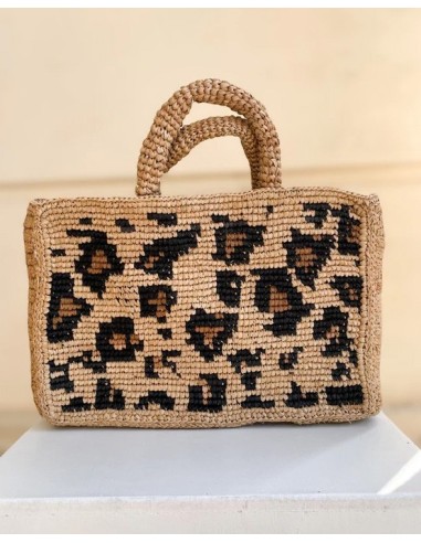 BORSA IN RAFIA NATURALE CON TRACOLLA "ROHY"