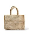 BORSA IN RAFIA NATURALE CON TRACOLLA "ROHY"