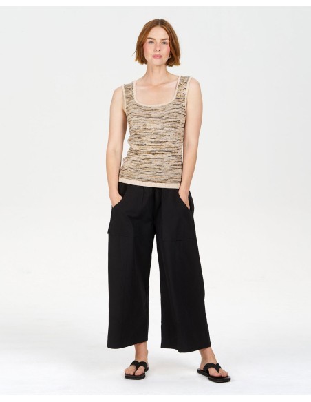 TOP IN 100% MAGLINA DI COTONE BIOLOGICO "POPPY"