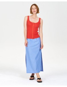 TOP A COSTINE IN 100% COTONE BIOLOGICO "COVE" 2