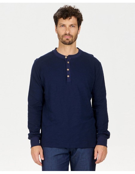 MAGLIA A MANICHE LUNGHE IN 100% COTONE BIOLOGICO "ARLO"