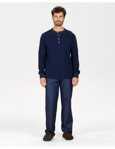 MAGLIA A MANICHE LUNGHE IN 100% COTONE BIOLOGICO "ARLO"