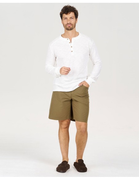 MAGLIA A MANICHE LUNGHE IN 100% COTONE BIOLOGICO "ARLO"