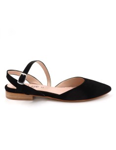 SLINGBACK IN CAMOSCIO CON FONDO CUOIO "DELIGHT" 2