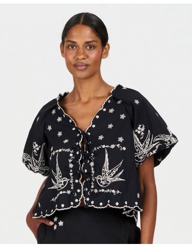 CROP TOP IN 100% COTONE BIOLOGICO "BEATRIX"