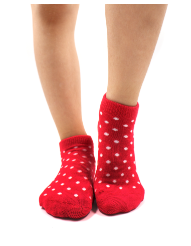 CALZINI CORTI BAMBINI IN BAMBU  "BASIC POIS"