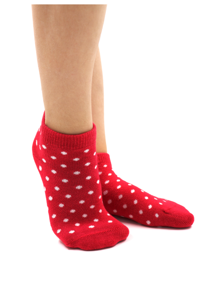 CALZINI CORTI BAMBINI IN BAMBU  "BASIC POIS"