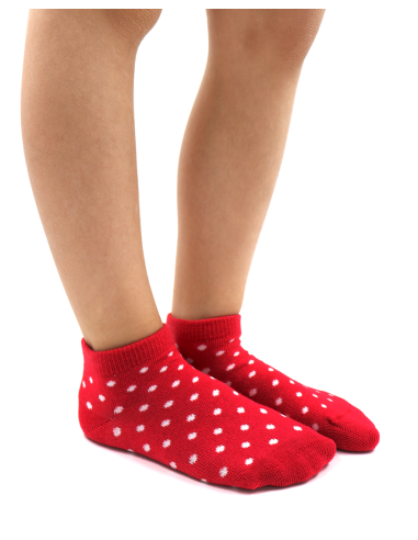 CALZINI CORTI BAMBINI IN BAMBU  "BASIC POIS"