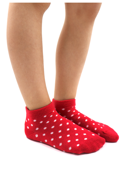 CALZINI CORTI BAMBINI IN BAMBU  "BASIC POIS"
