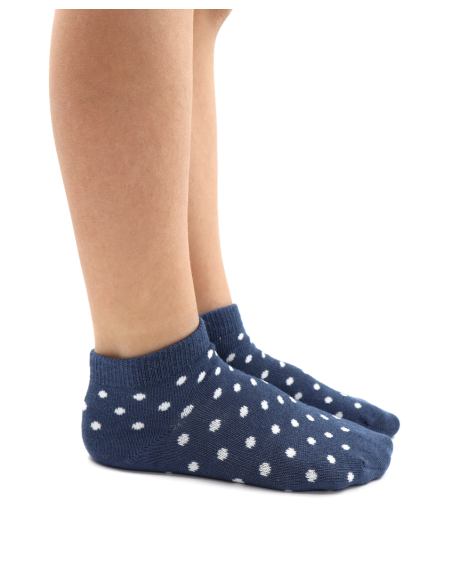 CALZINI CORTI BAMBINI IN BAMBU  "BASIC POIS"