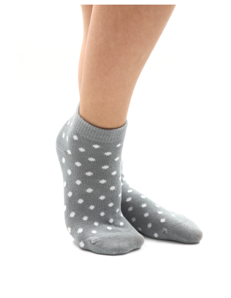 CALZINI CORTI BAMBINI IN BAMBU  "BASIC POIS"
