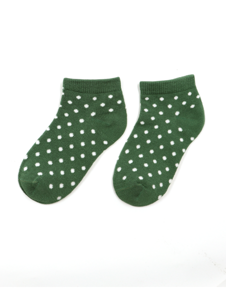 CALZINI CORTI BAMBINI IN BAMBU  "BASIC POIS"